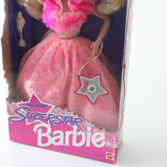 NWB 1993 Superstar Barbie Walmart Special Edition - Picture 3 of 6